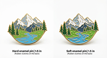 Hard Enamel vs Soft Enamel Pins: What's the Difference?