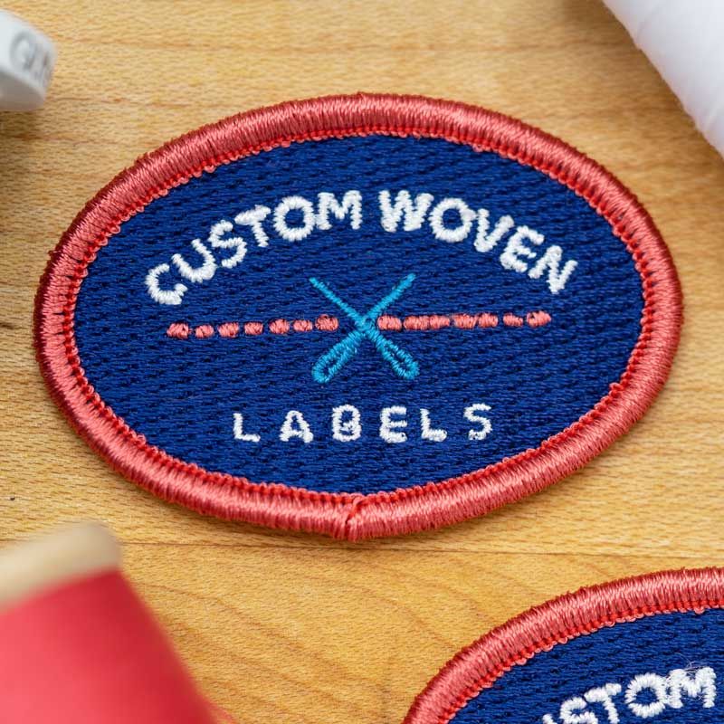 Unique Freehand Border Patch Embroidered Iron on/Sew on Personalised