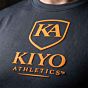 large silicone heat transfer on athletic t-shirt
