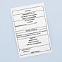 Custom Tyvek Labels