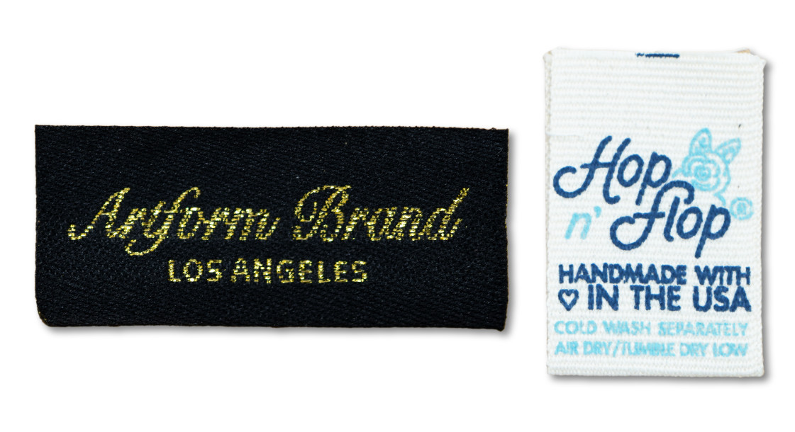 custom woven labels brand partners