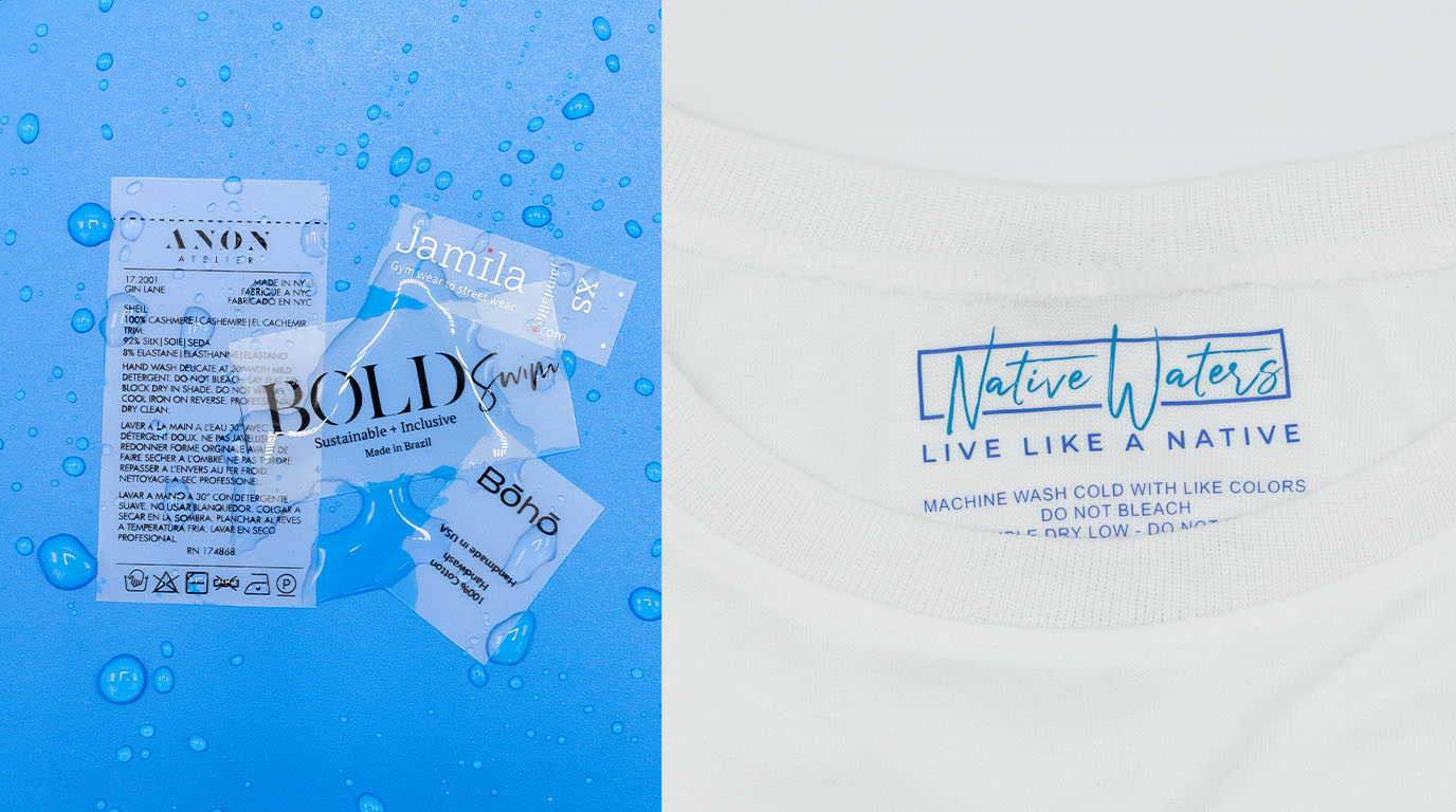 Comparison of TPU and Heat transfer labels