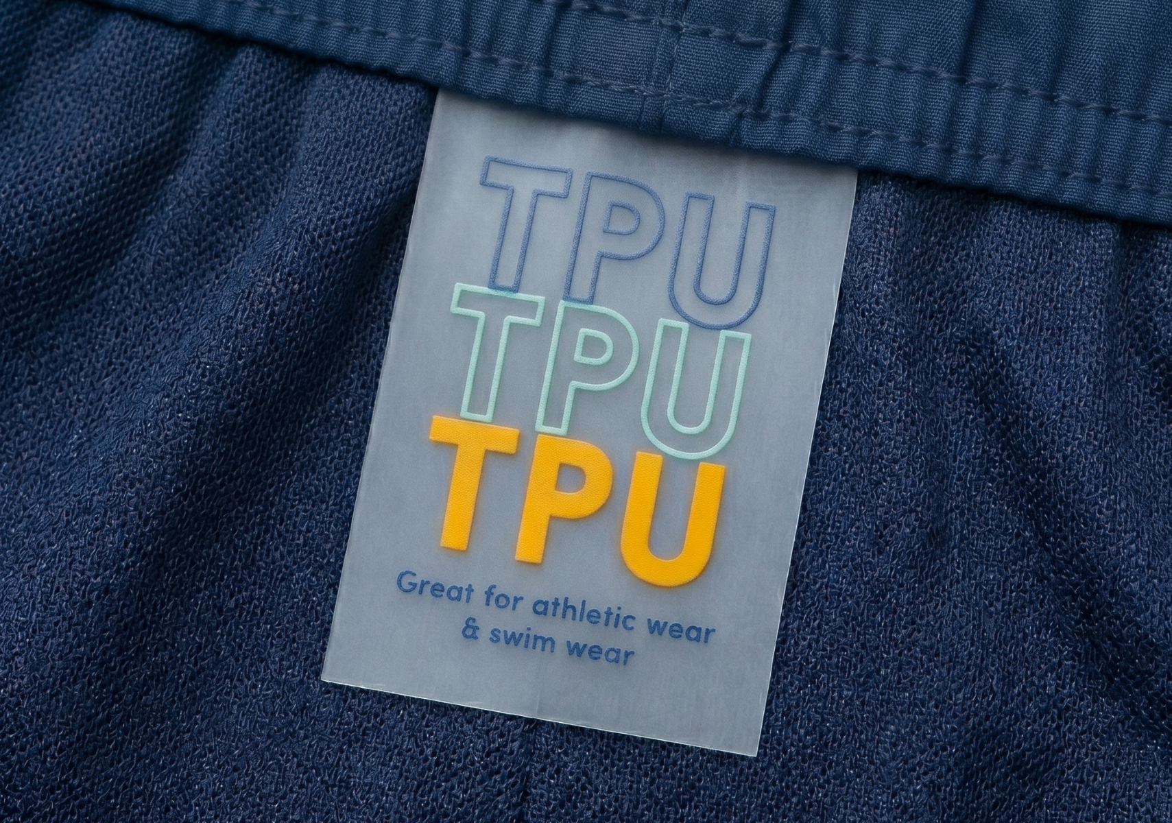 TPU labels durability testing for athletic wear applications